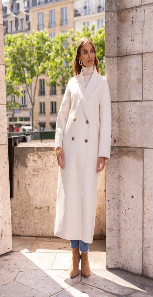 Manteau - Elégance absolu - Ecru