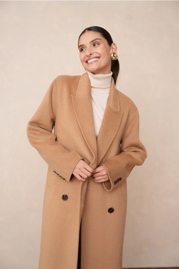 Manteau - Elégance absolu  - Camel